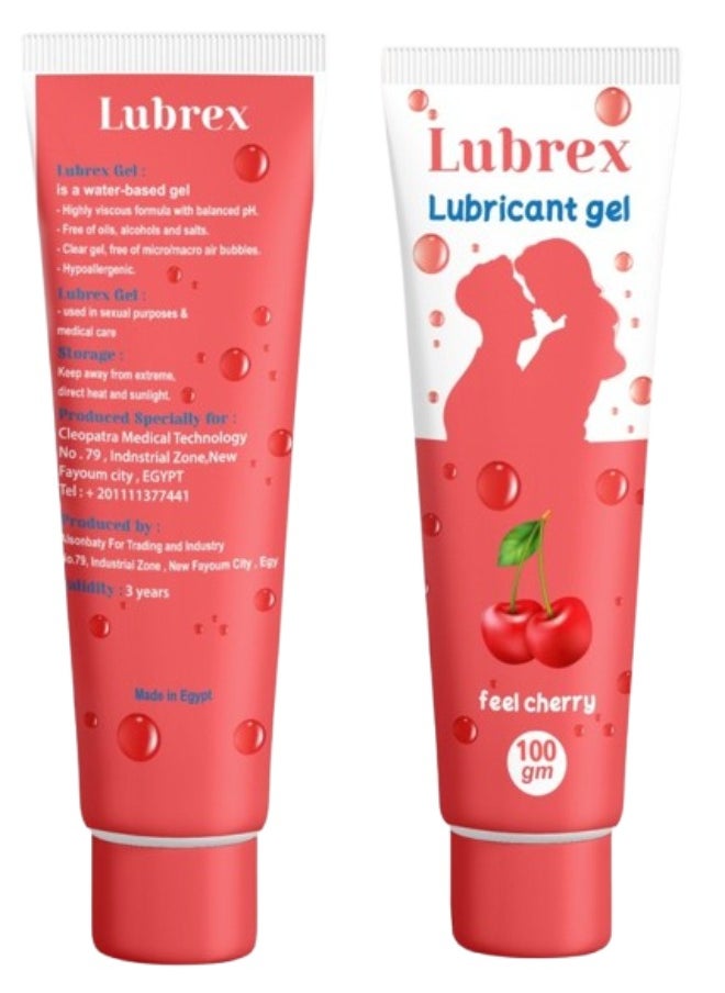 Lubrex Lubrex Lubricant gel Chery flavor 100 GM  - Image 3