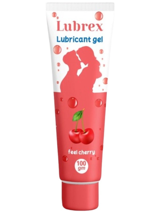 Lubrex Lubrex Lubricant gel Chery flavor 100 GM  - Image 1