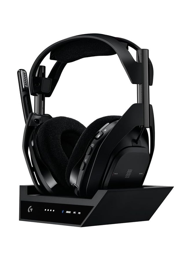 ASTRO A50 X LIGHTSPEED Wireless Headset Black + BaseStation - Image 1