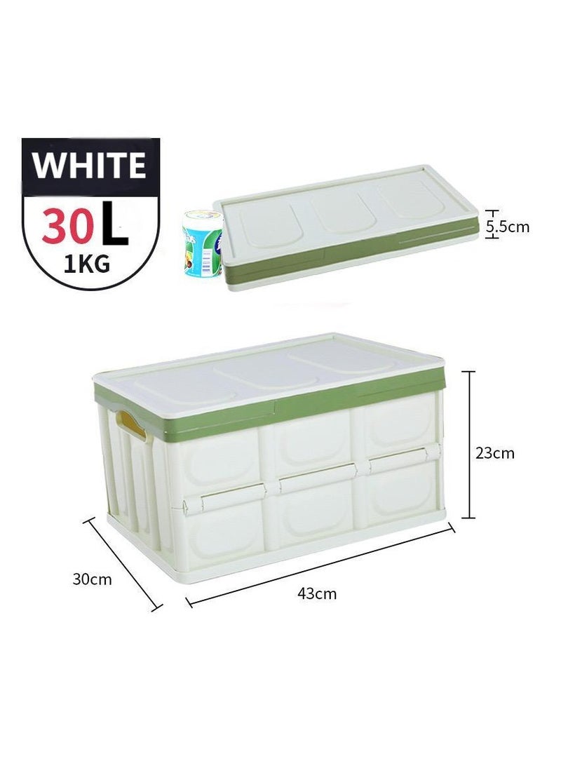Foldable Car Trunk Storage Box, In-Car Storage Container, Multi-functional Foldable Car Trunk Organizer, Car Storage Bin, Collapsible Portable Storage Box  - Image 1