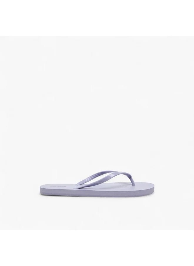 سيليست Women's Textured Flip Flops