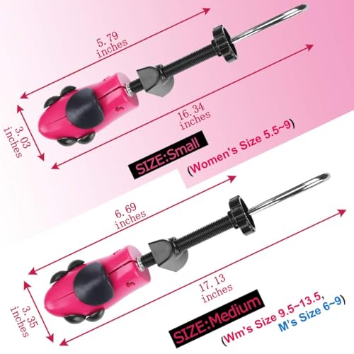 eachway Shoe Stretcher Shoe Trees,Adjustable Length & Width for Men and Women(for M's Us6.5-10; Wm's Us10-13.5) - Image 4