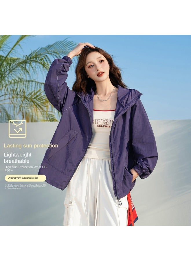 Baleno Upf50+ Lightweight Sun Visor Sunscreen Top For Women, Breathable Summer Sports & Outdoor Sun Protection Jacket - Image 2