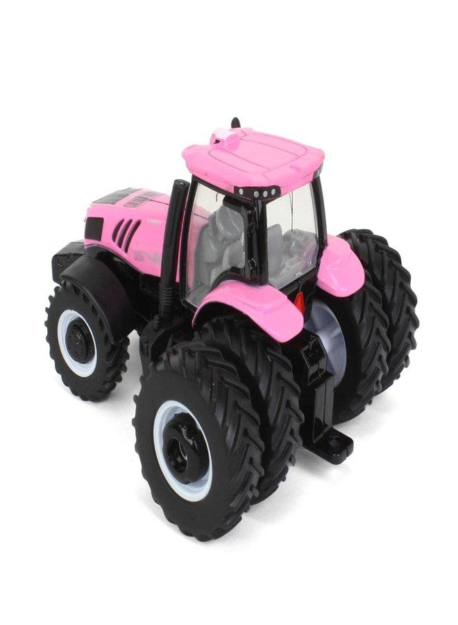 ERTL 1/64 Pink New Holland Genesis T8.380 Tractor with Rear Duals 13997 - Image 4