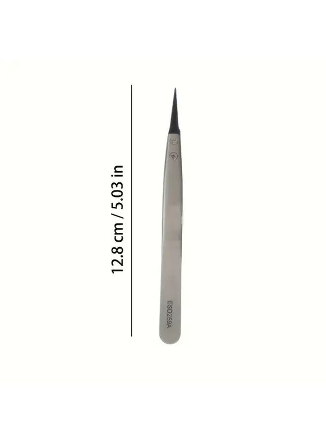 Ptz 41 Pps Anti Static Plastic Tip Tweezers Precision Electronics Set 1 Item Tweezers - Image 3