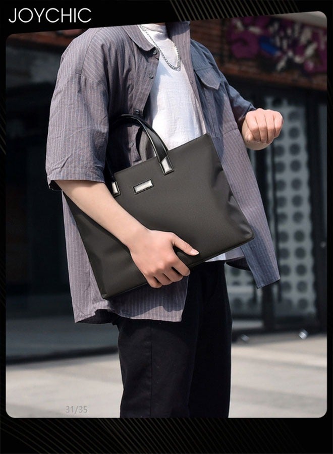 Joychic حقيبة لابتوب رجال للأعمال بسعة كبيرة خفيفة الوزن مقاومة للماء للسفر للعمل والمكتب والتنقل - Image 3