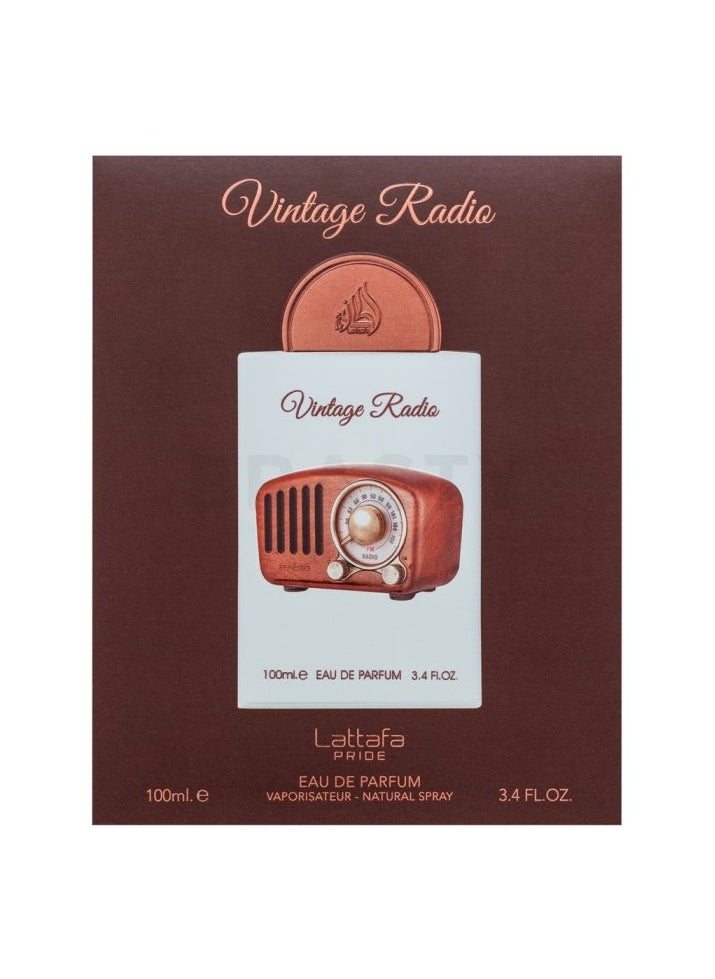 Lattafa Lattafa Unisex Pride Vintage Radio EDP 100 ml  - Image 2