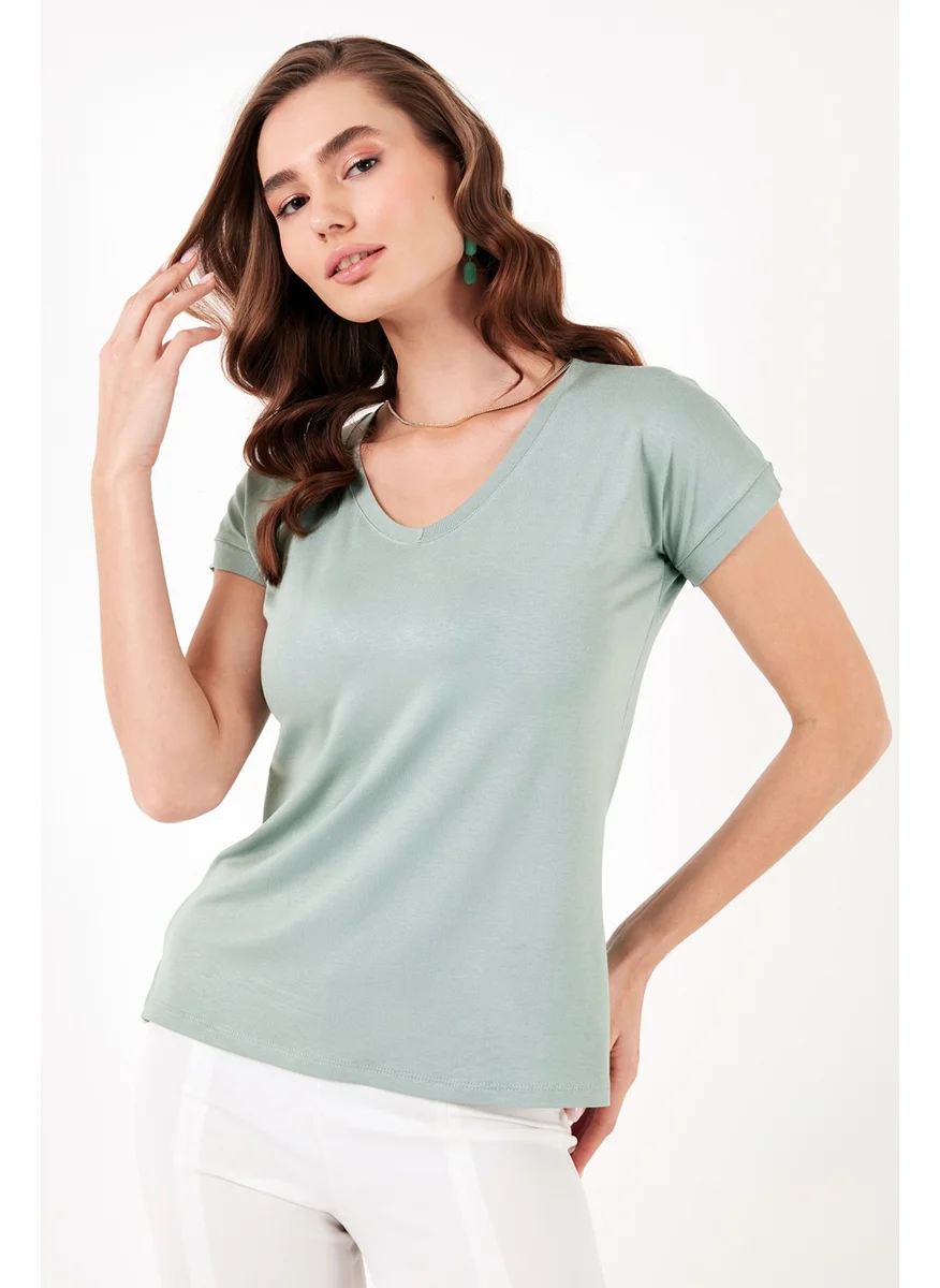 Lela V-Neck Blouse Women's Blouse 5862000