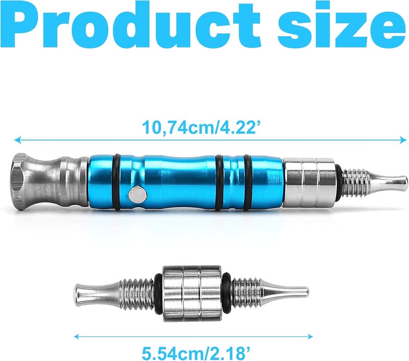 BuleVina Heavy-Duty Damage Dent Repair Kit, Knock-Down Leveling Pen Tool, Tap Down Body Panel Dent Removal, Knockout Pen Hand Tool, Glue Sticks, and Professional Washers - Image 2