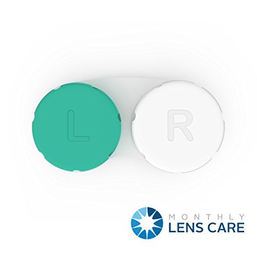 Axim USA Contact Lens Cases 12 Pack. One Year Bulk Supply. Protect Your Eyes by Changing Your Lens Case Monthly (Green) - Image 3