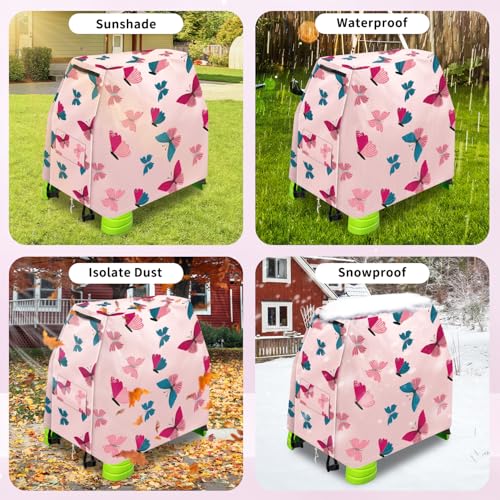 Intoypad Kids Water Table Cover for Step2 Rain Showers Water Table Accessories, Outdoor Toys Waterproof Sunshade Dust Cover for Toddlers 1-3 Outdside Step 2 Watertable Toys for Kids Ages 3-5 - Image 3