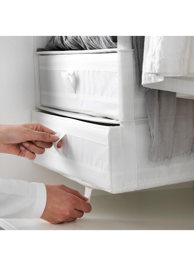 Beauenty Box with compartments, white, 44x34x11 cm  - Image 2
