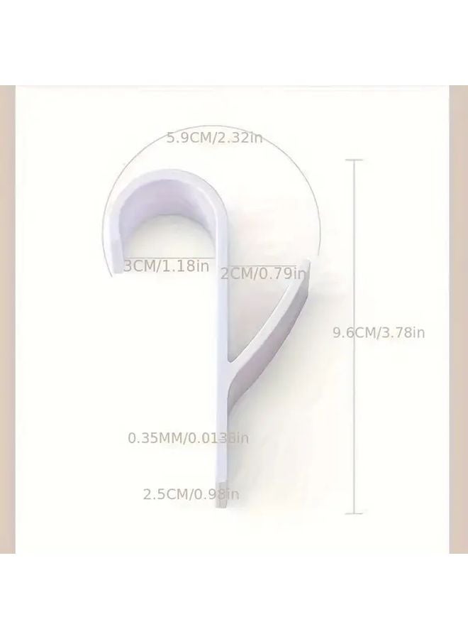 4pcs Bathroom Hanger Clips Heated Towel Radiator Hook Rack Multifunctional Drying Hooks - Image 4