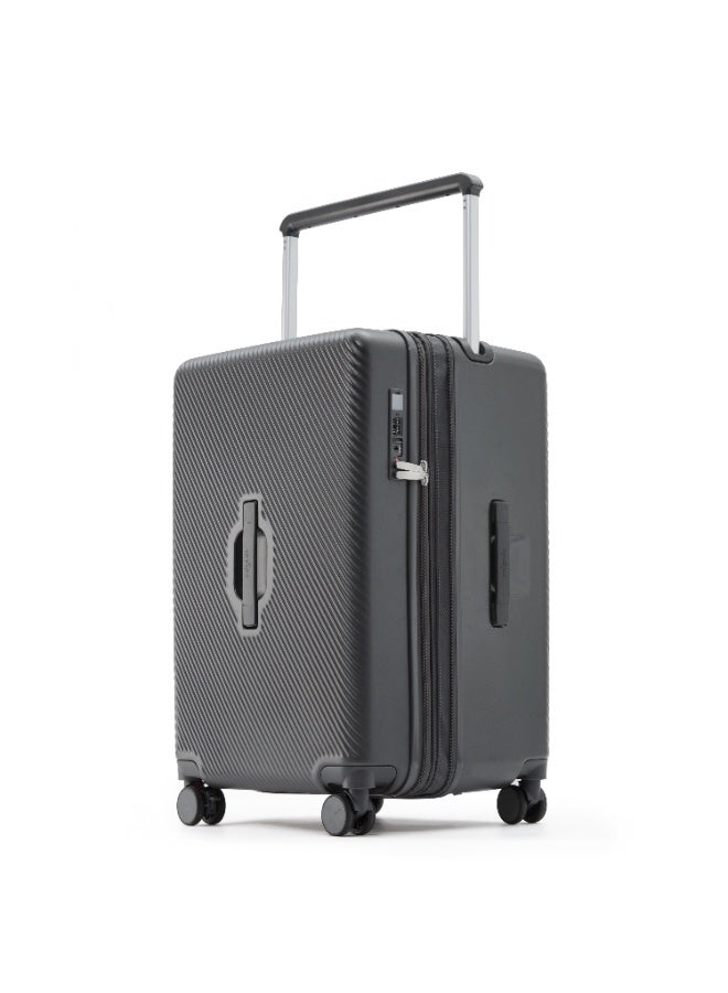 LIGHTGO 7655 large size check in size ABS mix PC Suitcase check in luggage 30 inch with Expandable with TSA travel case - Image 1