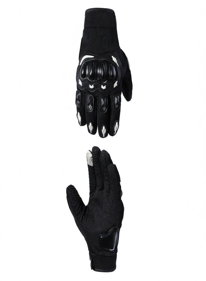 BSDDP Motorcycle Riding Gloves Rider Anti-slip Anti-drop Four-season Universal Outdoor Breathable Touch Screen Gloves - Image 3