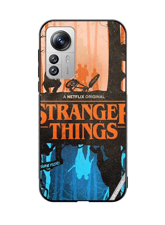 VR CREATIVE غطاء حماية لهاتف Xiaomi 12 Pro بتصميم أشياء غريبة متعدد الألوان - Image 1