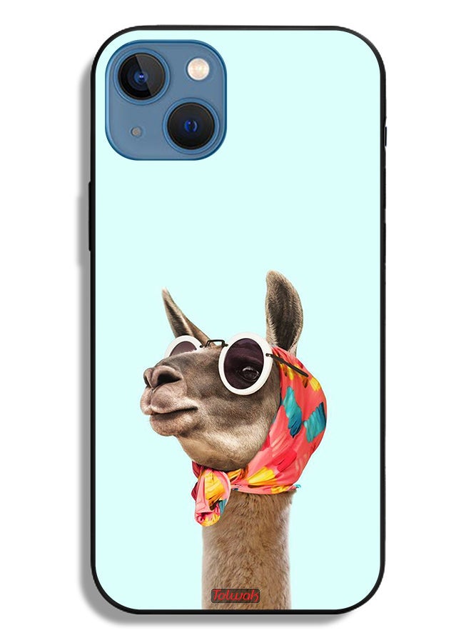 Tolwak Apple iPhone 13 Protective Case Cute Stylish Camel - Image 2