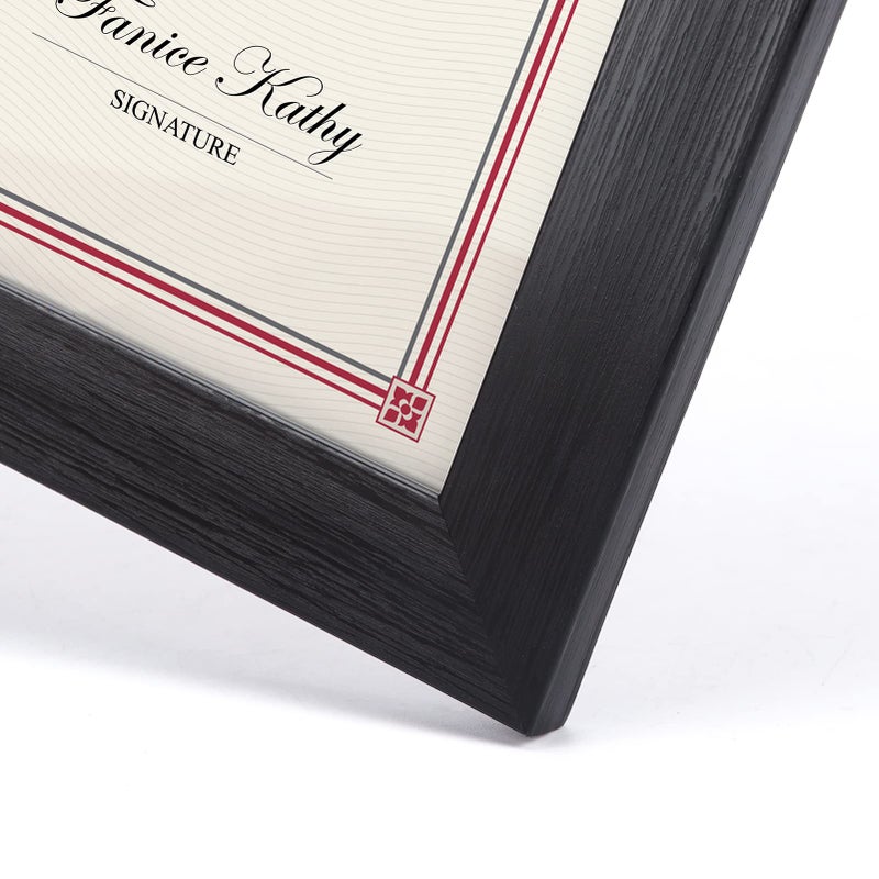 Giftgarden Black 8.5x11 Picture Frame Set of 12, Multi 8.5 x 11 Frames Bulk for Award Certificate Document Diploma, Wall or Tabletop Display - Image 4