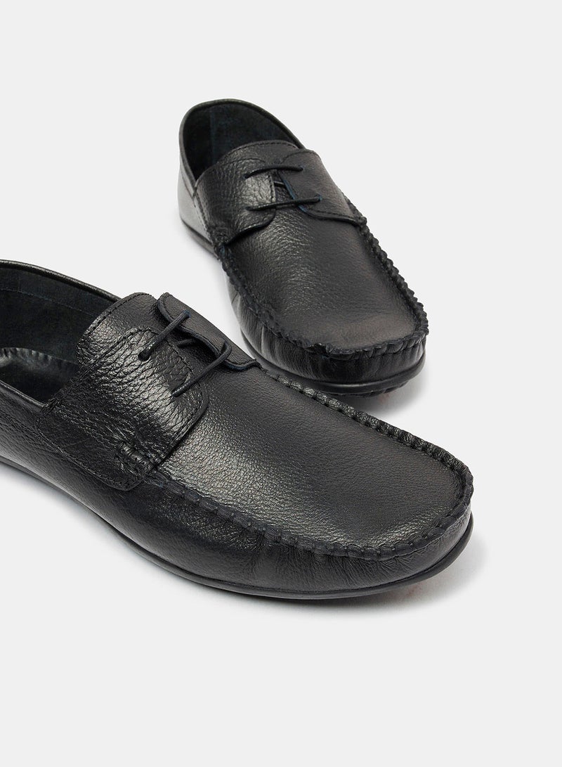 Roadwalker ARL222-Genuine Leather Stitch Detail Slip On Shoes for Men - Image 4