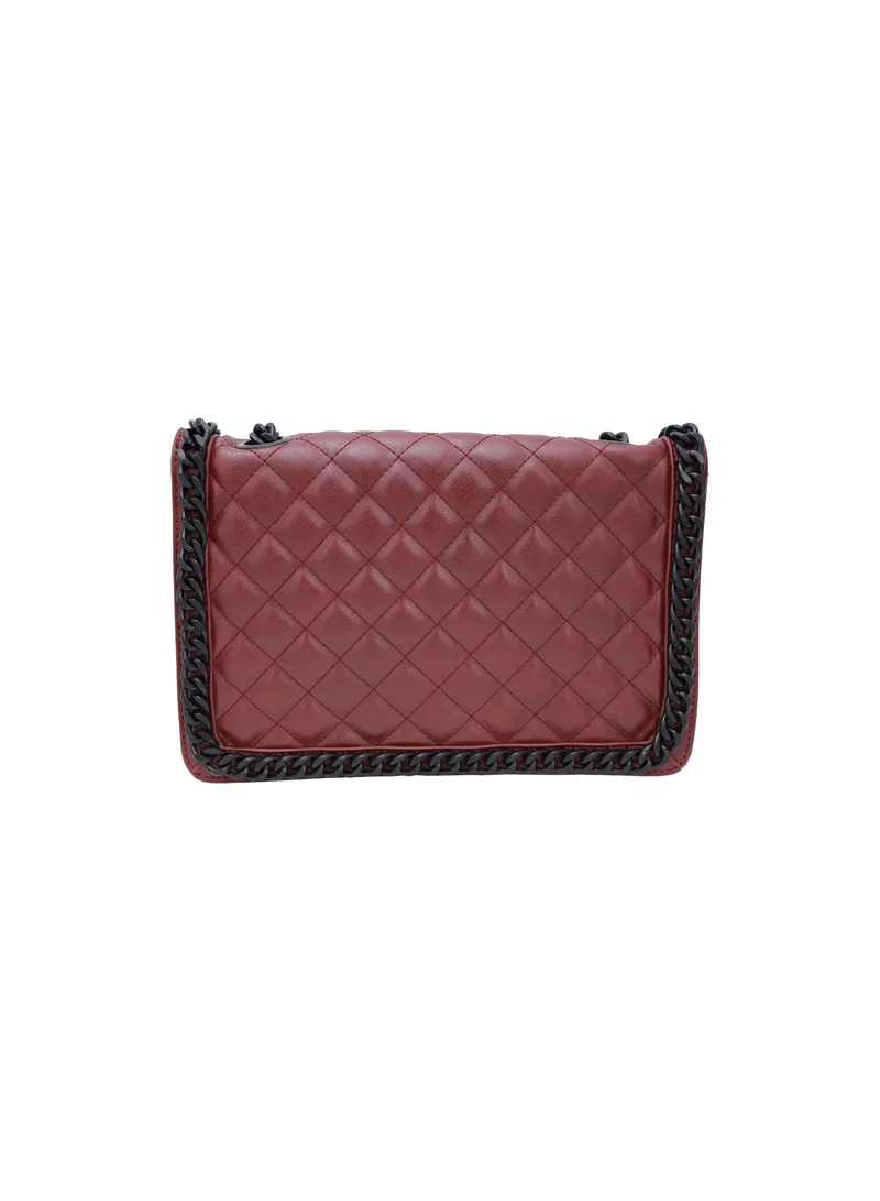 AMICA Victoria Quilted Leather Women's Crossbody Handbag