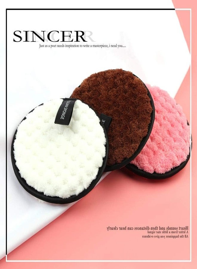 Trendy Styler Reusable Makeup Remover Cleansing Pads | Easily Removes Stubborn Face & Eye Makeup | Multifunctional, Safe for Oily, Dry or Sensitive skin(Pack Of 2) - Image 2