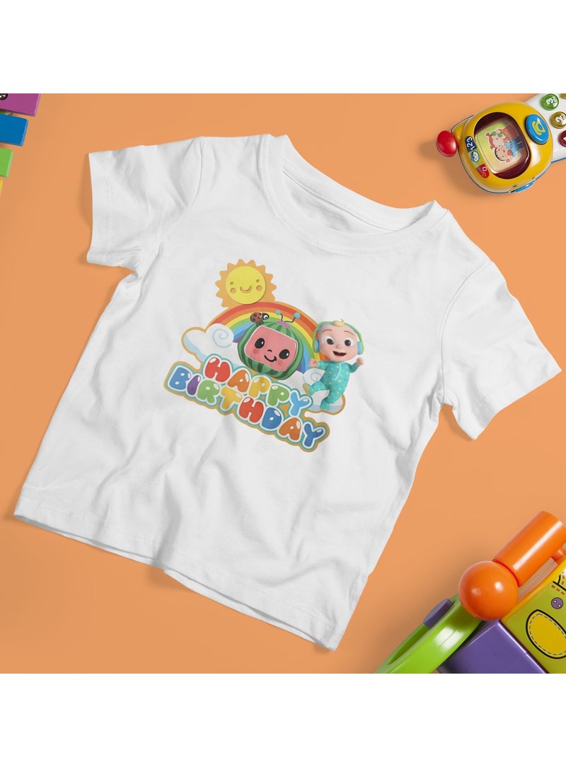 ZOOM تي شيرت للأطفال من كوكوميلون بمناسبة عيد الميلاد السعيد