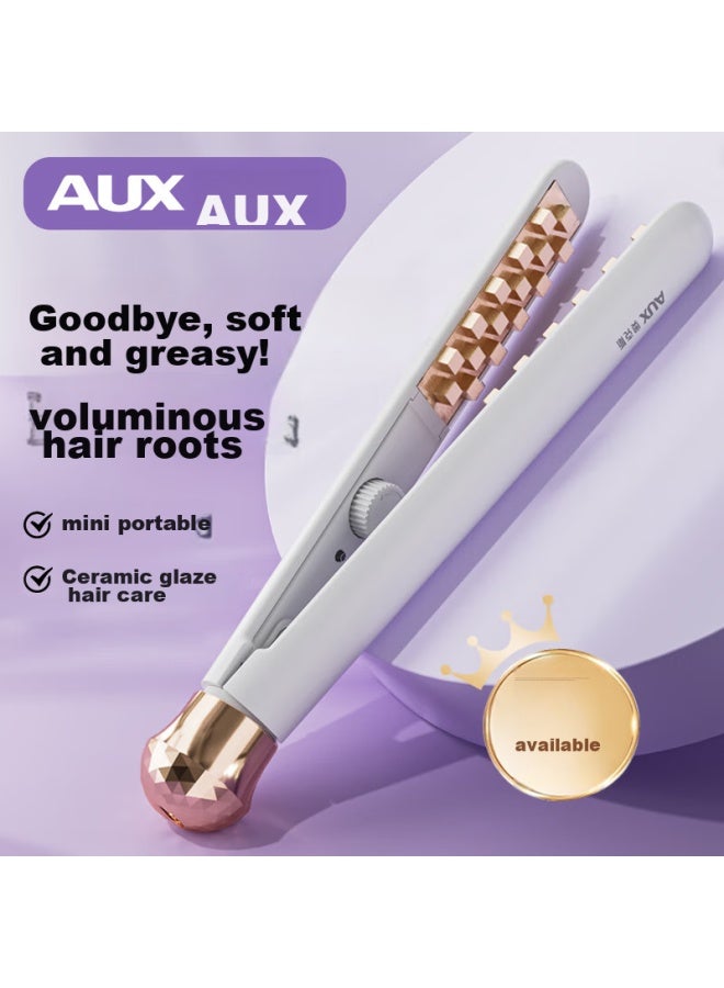 Aux Mini Corn Curling Iron, Volumizing Hair Root, Hair-friendly, Curling Wand, Uni, Dorm-size, Portable, Corn Silk Hair Straightener, Hair Volumizing Tool, Corn Clip - Image 4