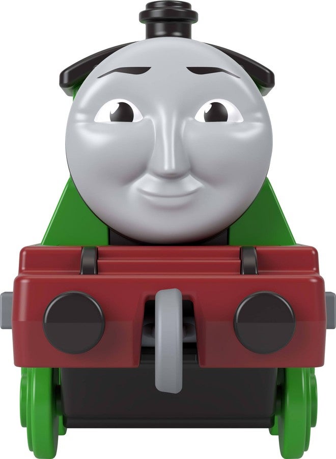 Thomas & Friends by Fisher-Price Train, Large Push-Along Die-Cast Henry Engine & Cargo Car from The Classic & All Engines Go Series, for Preschoolers - Image 3