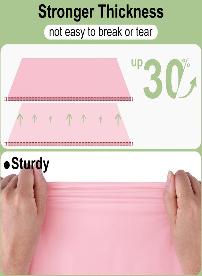 misaya 6 Packs Disposable Plastic Table Cloth, 54 x 108 Inch Waterproof Rectangle Tablecloth, Leakproof & Sturdy Decorative Table Covers for Picnic, Party and Outdoor, Pink - Image 2