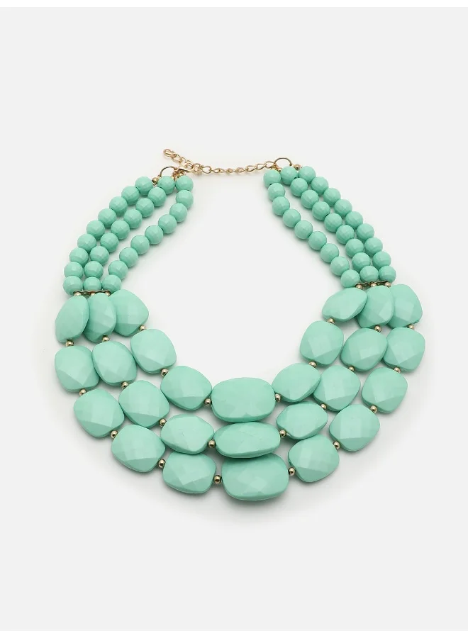 SOHI Trendy Beaded Artificial Jewellery Set