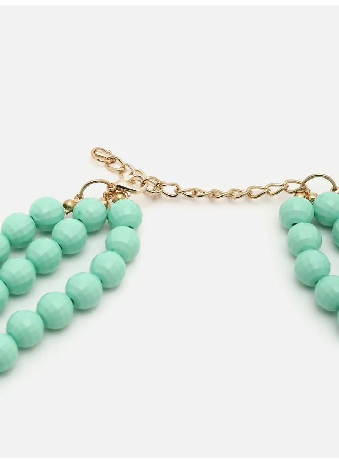 SOHI Trendy Beaded Artificial Jewellery Set