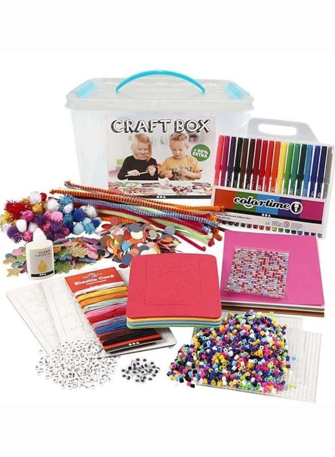 A TO Z Multipurpose Transparent Lockable Lid Storage Box: Organize, Protect, Save Space & Declutter, Spacious & Stackable for Home & Office, Modern Storage Solution,9 Ltr,(28x19x16) cm - Image 2