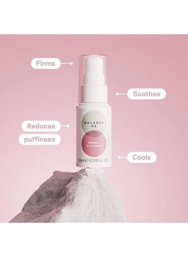 Balance Me Alance Me Wonder Eye Cream With Hyaluronic Acid Reduces Dark Circles & Puffiness Antiageing & Hydrating Eye Gel For All Skin Types 100% Natural Vegan & Cruelty Free Made In Uk 0.5 Fl Oz - Image 4