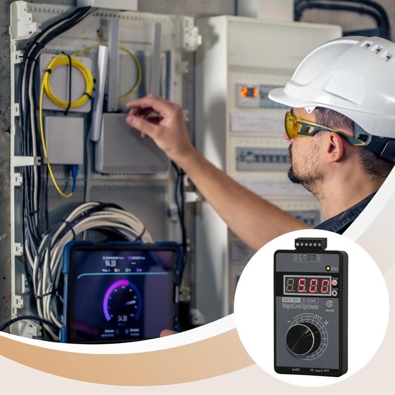 Advanced Handheld Voltage/Current Generator, Lithium-Powered, 0-10V/5V ±10V/5V, 0-20Ma/4-20Ma, Ideal for PLC, Testing, and Motor Control - Image 3
