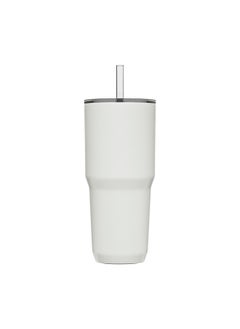 CAMELBAK CamelBak Horizon Straw Tumbler, Insulated Stainless Steel, 30oz, White  - Image 4