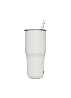 CAMELBAK CamelBak Horizon Straw Tumbler, Insulated Stainless Steel, 30oz, White  - Image 3