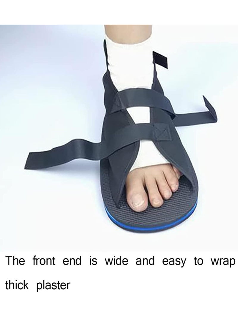 MEGA Post Op Shoe Plaster Cast Shoe Medical Open Toe Foot Protection Cast Boot Recovery Gypsum Shoe for Injury Sprained Ankle (XL) - Image 5