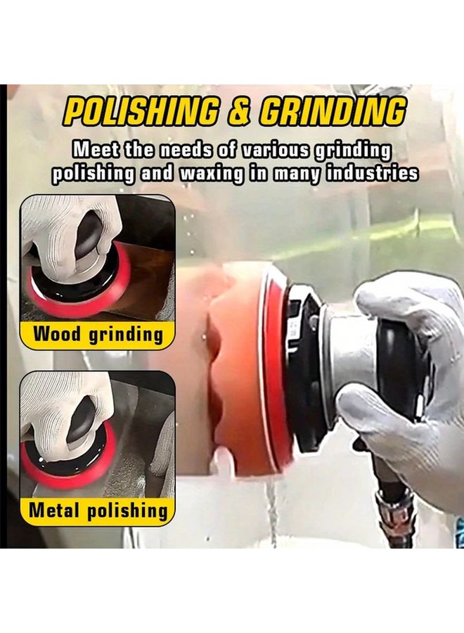 7 قطعة مجموعة 4 و 5 بوصة هيكل آلة تلميع صناعية هوائية لسيطة معادن DIY - Image 4