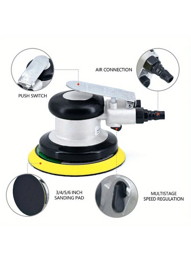 7 قطعة مجموعة 4 و 5 بوصة هيكل آلة تلميع صناعية هوائية لسيطة معادن DIY - Image 2