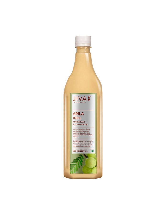 Jiva Amla Juice 1L & Aloe Vera Juice 1L (Combo pack of 2) - Image 3