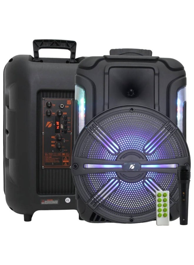 Brudo مكبر صوت لاسلكي محمول KTS-1200S مع ميكروفون - Image 1