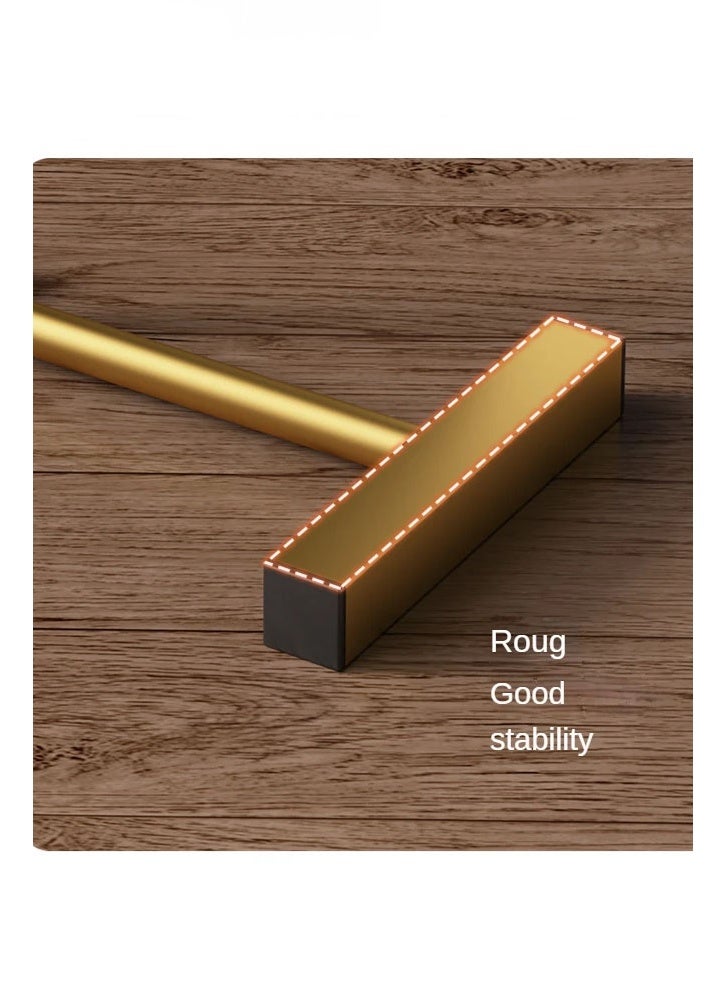 إجنايت طاولة جانبية مقعرة ذات سطح أسود محكم + إطار ذهبي للديكور المنزلي - Image 3