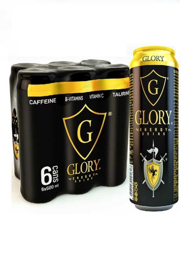 Energy drink 500ml pack of 6