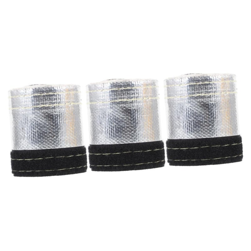 3 Pcs Fiberglass Heat Shield Sleeve For Car Wires And Exhaust Heat Resistant Protection - Image 2