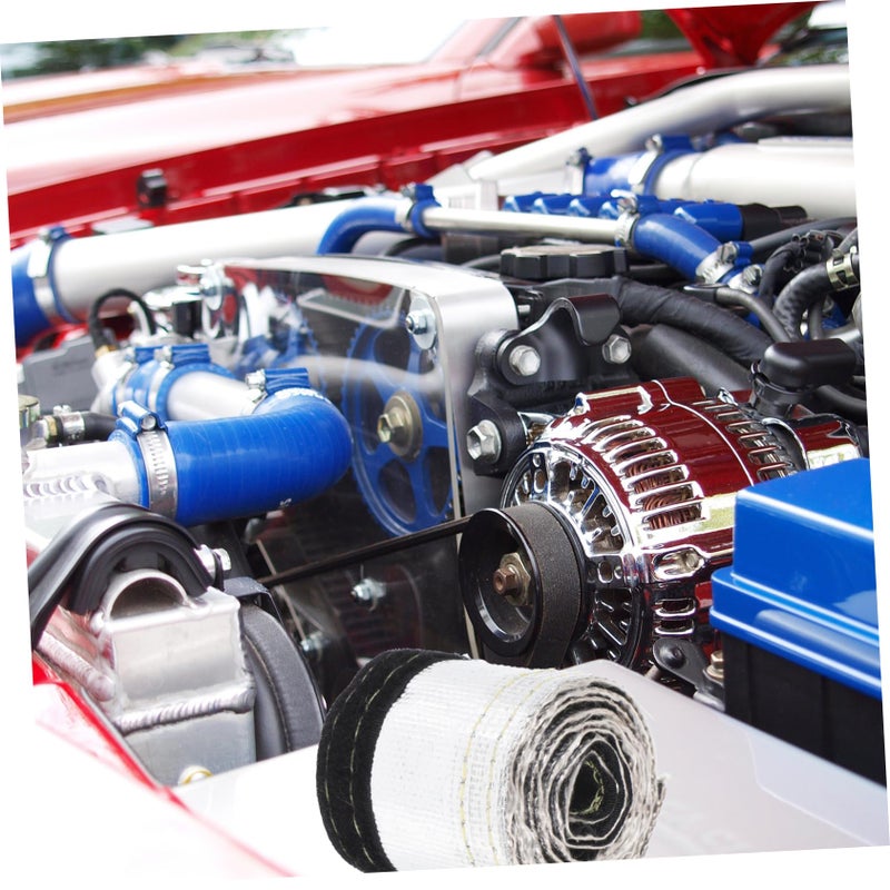 3 Pcs Fiberglass Heat Shield Sleeve For Car Wires And Exhaust Heat Resistant Protection - Image 4