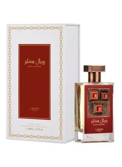 Lattafa Perfumes Royal Sapphire For Unisex Eau De Parfum Spray 3.4 Ounce  - Image 2