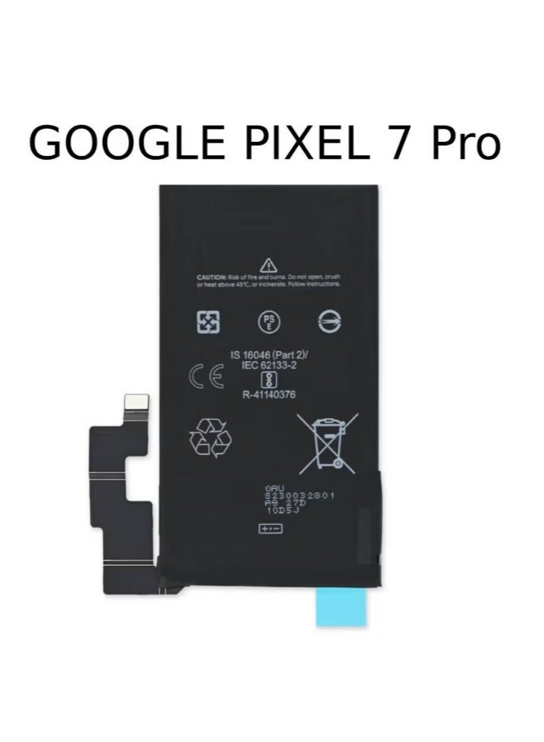 ELTRAZONE Replacement High Quality Original Battery For Google Pixel 7 Pro Black - Image 1