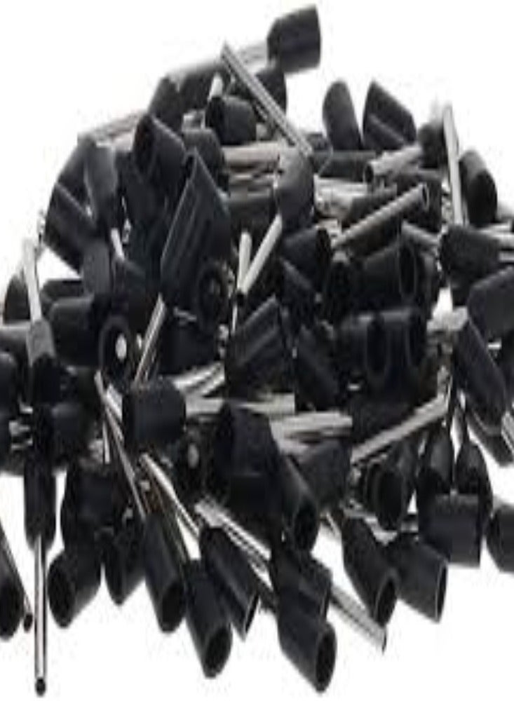 KNP Insulated Electrical Terminals Ensure reliable and secure electrical connections with this pack of 100 insulated electrical terminals, model E1012. - Image 3