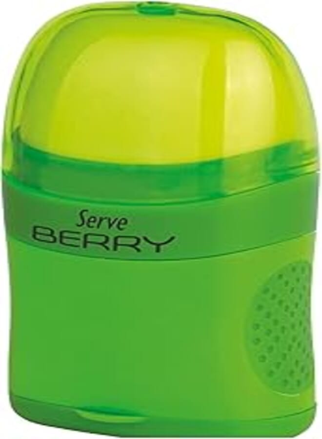 Serve SV-BERRY1FY BERRY 2 in 1 Eraser and Sharpener - Green
