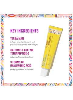 GOOD MOLECULES Good Molecules Yerba Mate Wake Up Eye Gel, Formulated to Help Revitalize and Energize the Eye Area (15ml)  - Image 3